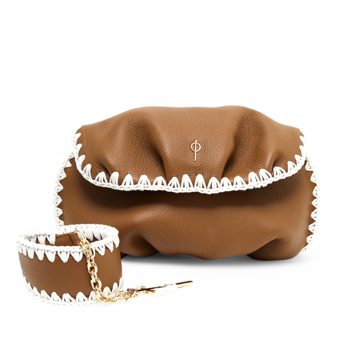 Otrera-Leda Macrame Brown-Clutch-1-roqelvaxirum.shop