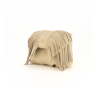 Otrera-Mini Fringe Leda Beige-Omuz Çantası-1-roqelvaxirum.shop