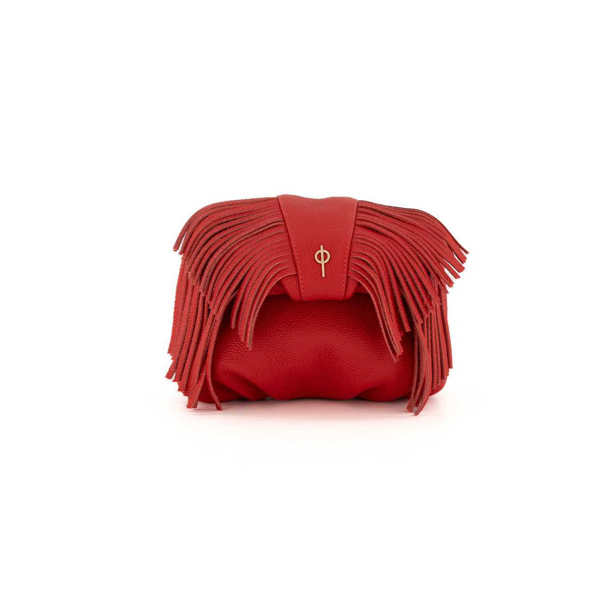 Otrera-Mini Fringe Leda Red-Omuz Çantası-1-roqelvaxirum.shop