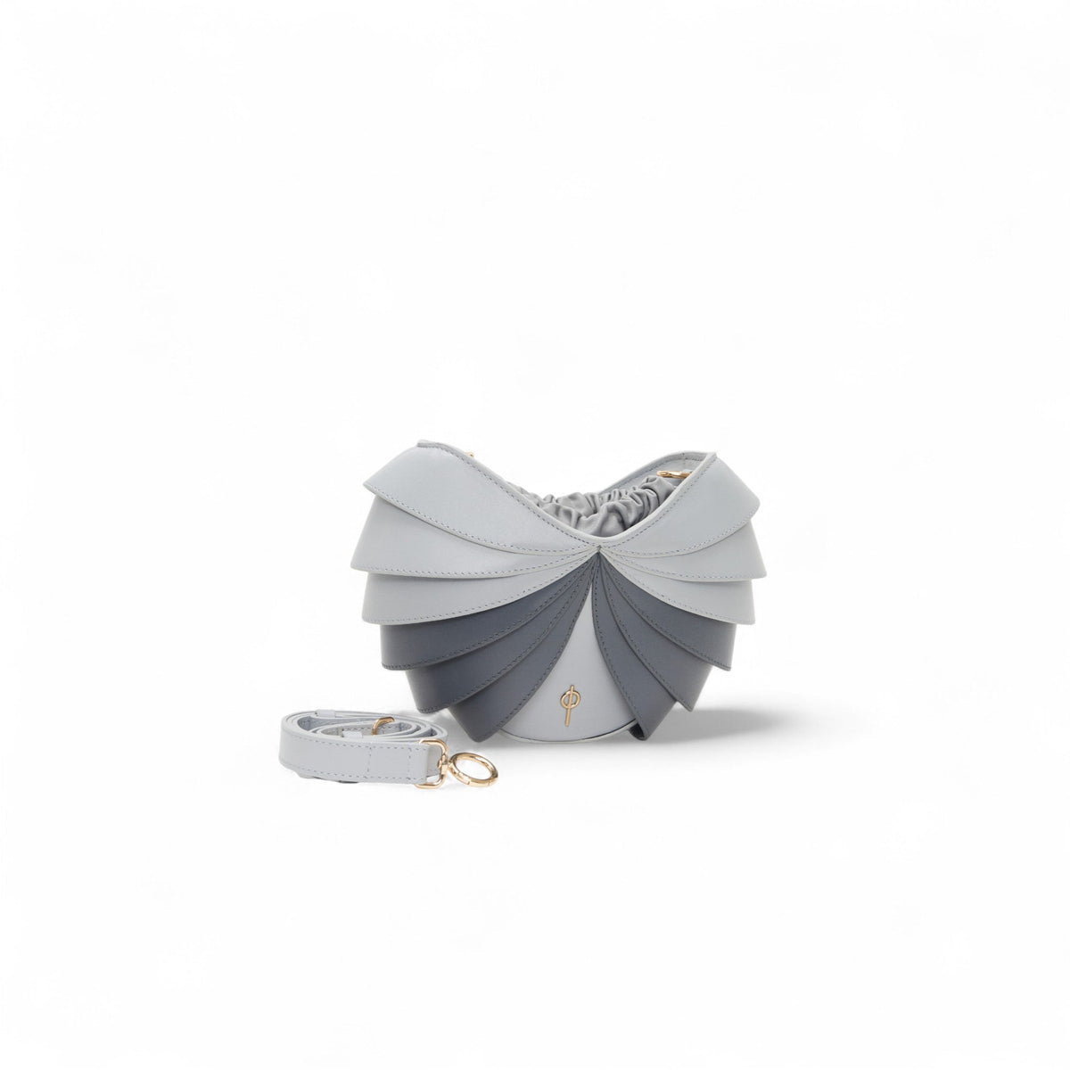 Otrera-Mini Minerva Grey-Omuz çantası-1-roqelvaxirum.shop