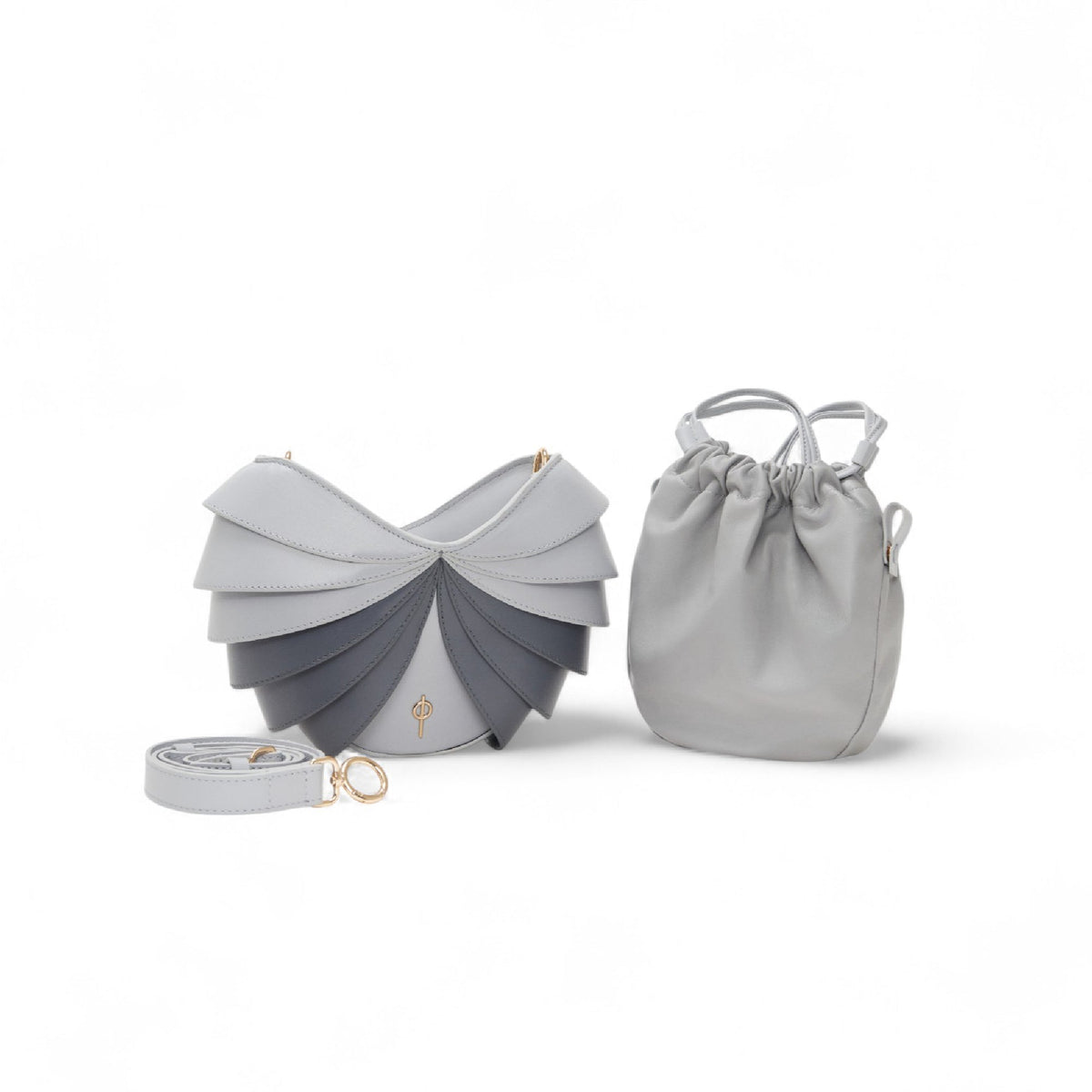 Otrera-Mini Minerva Grey-Omuz çantası-2-roqelvaxirum.shop