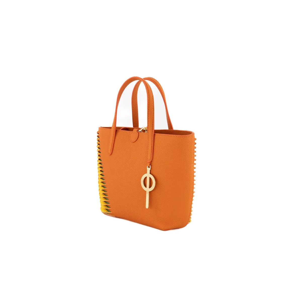 Otrera-Mini Shopping Bag Orange&Yellow-Omuz Çantası-3-roqelvaxirum.shop