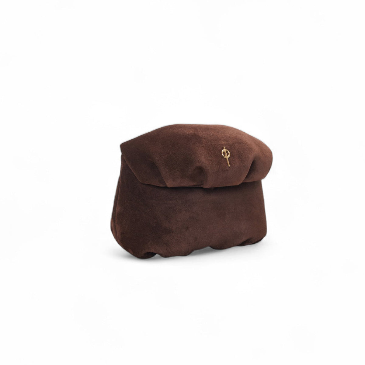 Otrera-Mini Suede Leda Brown-Clutch-3-roqelvaxirum.shop
