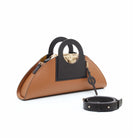 Otrera-Mini Taco Leather - Tan-El Çantası-2-roqelvaxirum.shop