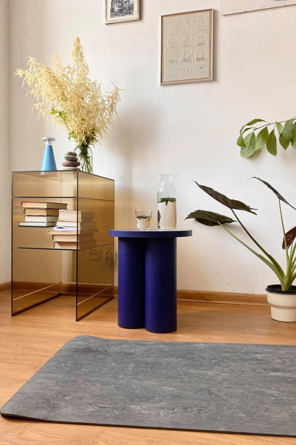 Paledin Design-Trio Yan Sehpa - Mavi-Sehpa-1-roqelvaxirum.shop