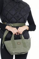 Pap Atelier-Japanese Tote Çanta (Yeşil)-El Çantası-3-roqelvaxirum.shop