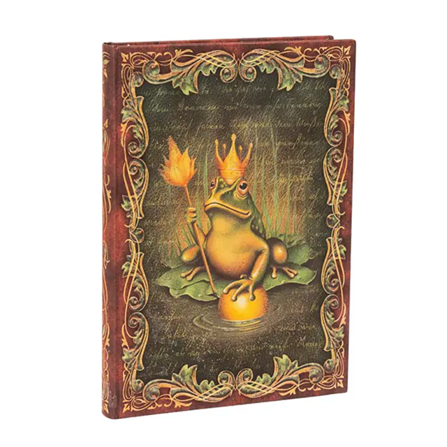 Paperblanks-The Brothers Grimm Frog Prince Sert Kapak 13x18 Çizgisiz Defter Pb9785 3-Çizgisiz-1-roqelvaxirum.shop