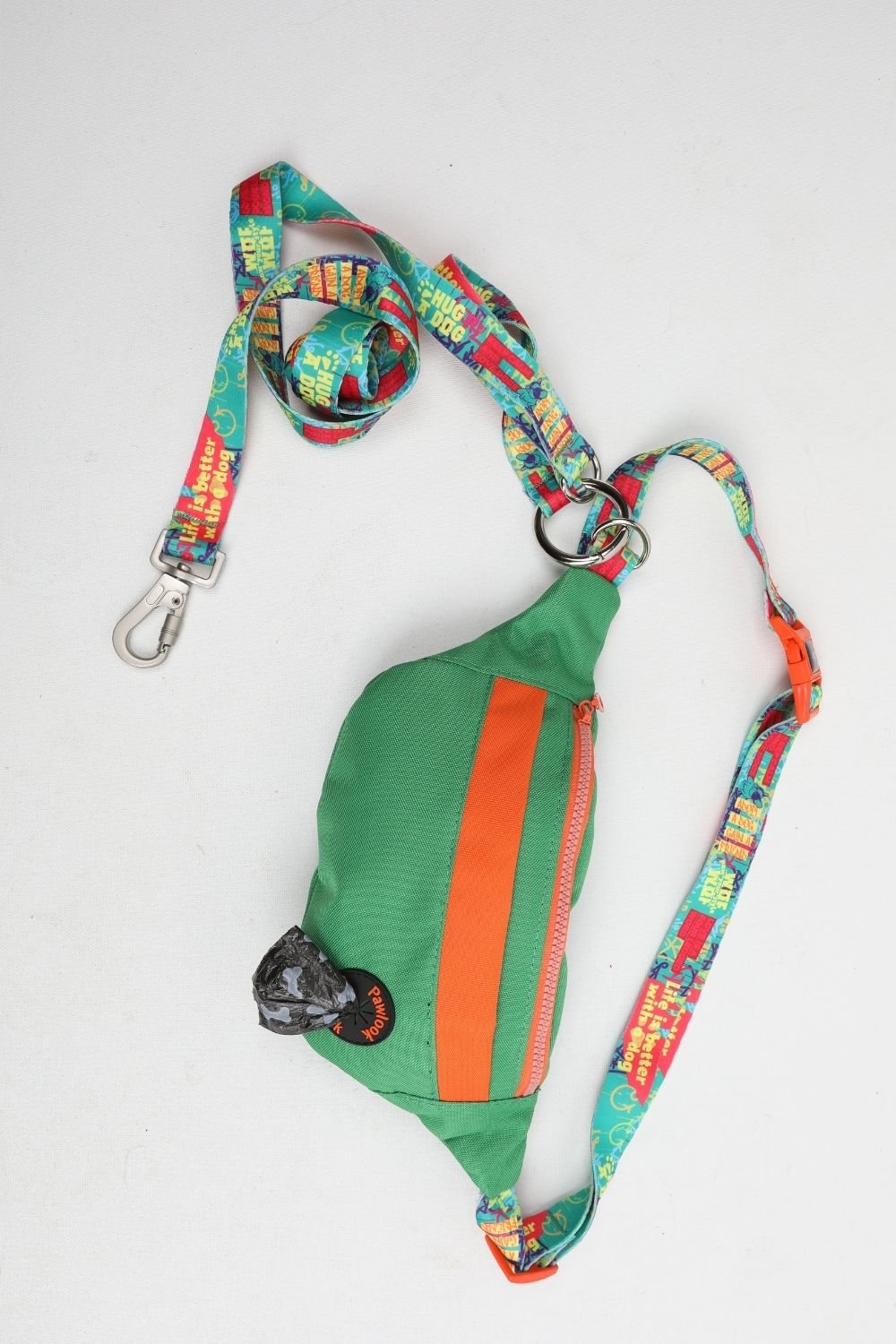 Pawlook-Pawlook , Yeşil, Handsfree, Gezdirme Tasması, Eller Serbest, Gezdirme Kayışı, Handsfree Tasma-Köpek-2-roqelvaxirum.shop