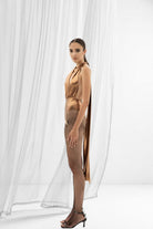 Pelia-Ella Bağlamalı Bronz Top-Top-2-roqelvaxirum.shop