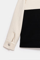 Peploum-Anne Bouny Contrast Weaving Jacket-Ceket-10-roqelvaxirum.shop