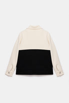 Peploum-Anne Bouny Contrast Weaving Jacket-Ceket-9-roqelvaxirum.shop