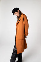 Peploum-Beatrice Asymmetric Piece Trenchcoat-Trençkot-1-roqelvaxirum.shop