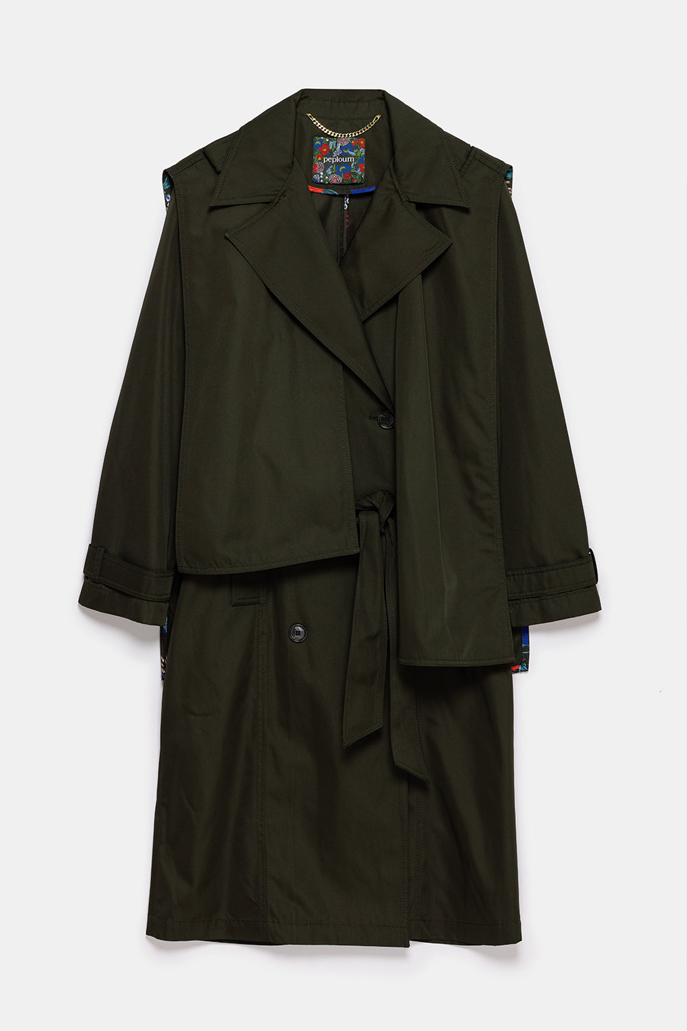 Peploum-Beatrice Asymmetric Piece Trenchcoat-Trençkot-6-roqelvaxirum.shop