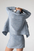 Peploum-Carleen Textured Weaving Jacket-Ceket-3-roqelvaxirum.shop