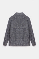 Peploum-Carleen Textured Weaving Jacket-Ceket-4-roqelvaxirum.shop