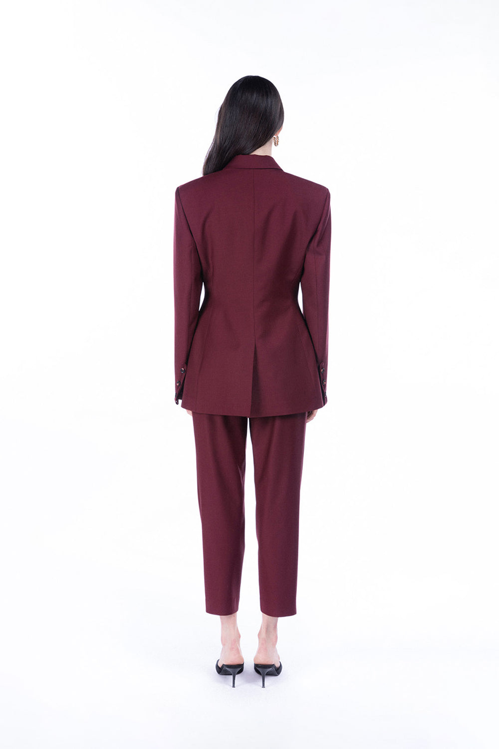 Peploum-Marvin Double Breasted Jacket-Ceket-4-roqelvaxirum.shop