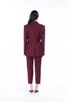Peploum-Marvin Double Breasted Jacket-Ceket-4-roqelvaxirum.shop