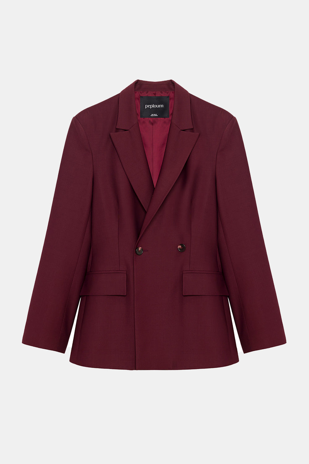 Peploum-Marvin Double Breasted Jacket-Ceket-5-roqelvaxirum.shop