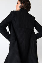 Peploum-Mary Lacy Pinstripe Jacket-Ceket-4-roqelvaxirum.shop