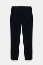 Peploum-Mary Lacy Slim Fit Trousers-Pantolon-6-roqelvaxirum.shop