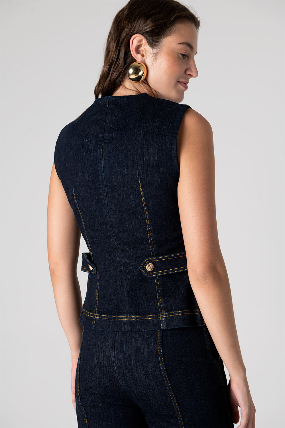 Peploum-Nadia Blouse In Cotton-Bluz-3-roqelvaxirum.shop