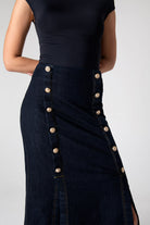 Peploum-Nadia Long Skirt In Cotton-Etek-2-roqelvaxirum.shop