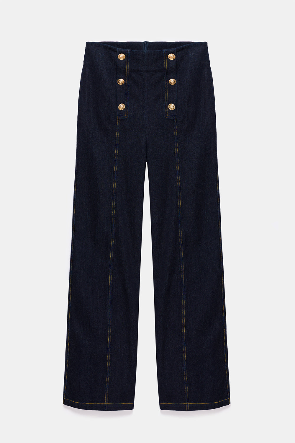 Peploum-Nadia Pants In Cotton-Pantolon-4-roqelvaxirum.shop