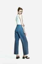 Peploum-Nomi Trousers In Denim Blue-Pantolon-3-roqelvaxirum.shop