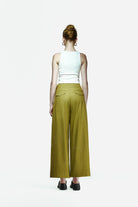 Peploum-Nomi Trousers In Moss Green-Pantolon-3-roqelvaxirum.shop