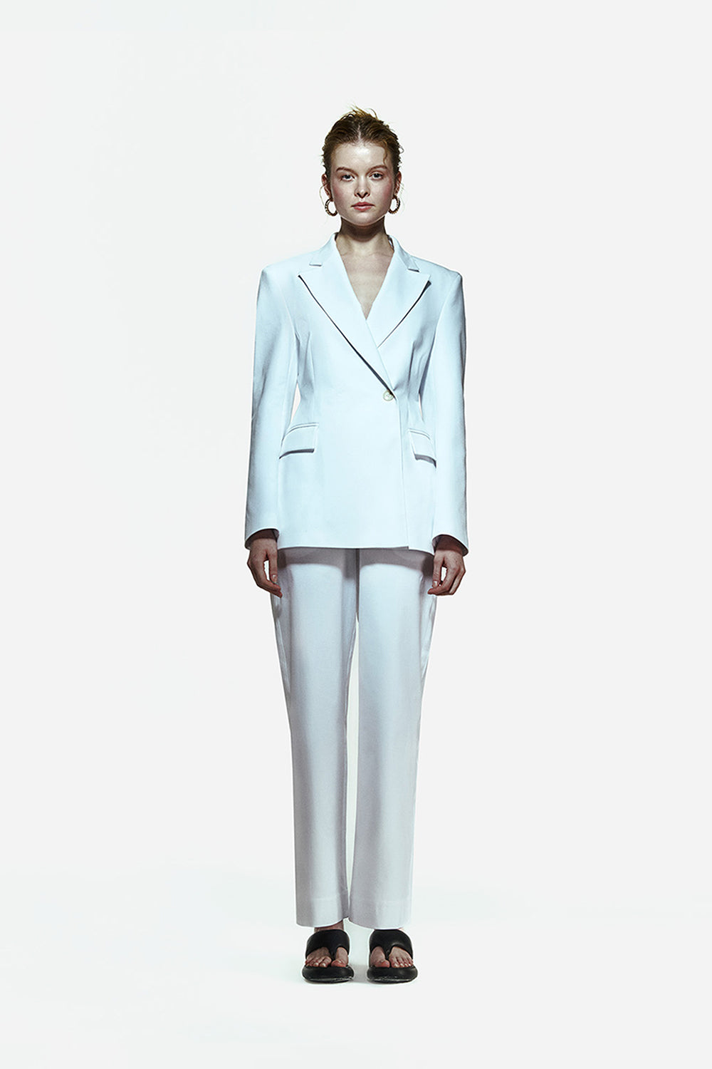 Peploum-Toba Jacket In Coral White-Ceket-1-roqelvaxirum.shop
