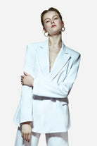 Peploum-Toba Jacket In Coral White-Ceket-2-roqelvaxirum.shop