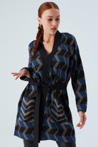 Peraluna-April Cardi̇gan Jakar Desenli Kadın Triko Hırka-Ceket-1-roqelvaxirum.shop