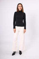 Peraluna-Britta Rib Örgü Fit Kalıp Kadın Triko Kazak-Kazak & Triko-1-roqelvaxirum.shop