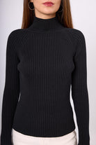 Peraluna-Britta Rib Örgü Fit Kalıp Kadın Triko Kazak-Kazak & Triko-3-roqelvaxirum.shop