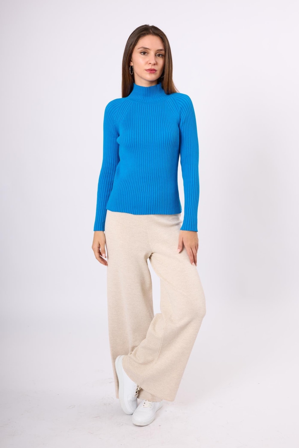 Peraluna-Britta Rib Örgü Fit Kalıp Kadın Triko Kazak-Kazak & Triko-7-roqelvaxirum.shop