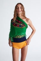 Peraluna-Dora Shorts Ribana Örgü Kadın Triko Tayt Şort -Şort-2-roqelvaxirum.shop