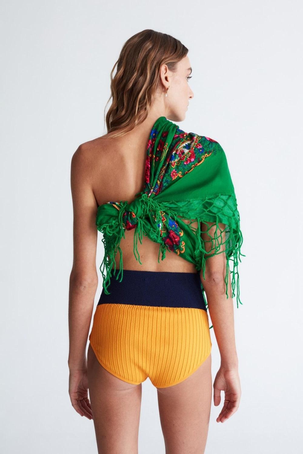 Peraluna-Dora Shorts Ribana Örgü Kadın Triko Tayt Şort -Şort-8-roqelvaxirum.shop