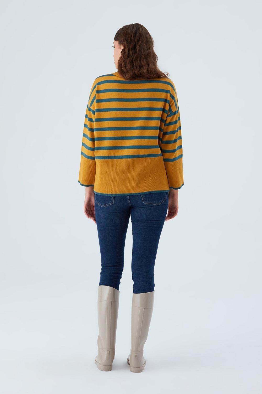 Peraluna-Fei Pullover %100 Organik Pamuk Mevsimlik Kadın Triko Kazak-Kazak & Triko-6-roqelvaxirum.shop