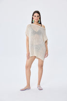 Peraluna-Fiona Ajurlu Kadın Yazlık Tunik Krem-Kazak & Triko-1-roqelvaxirum.shop
