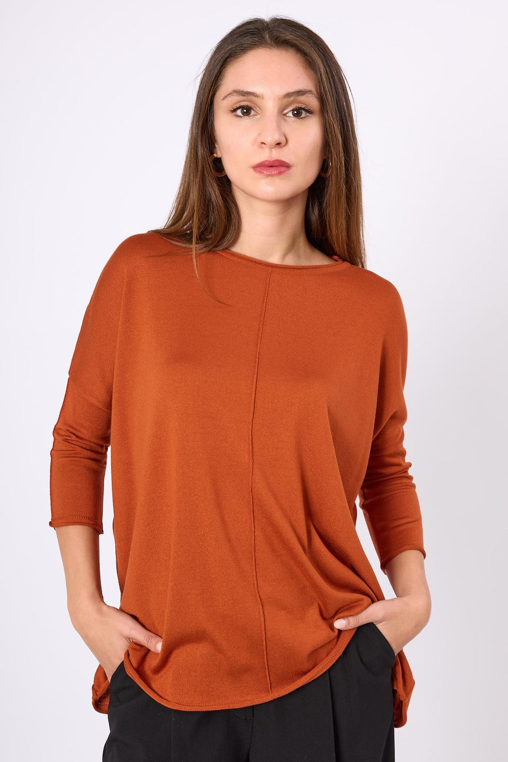 Peraluna-Helion Bol Kesim Kadin Triko Kazak-Kazak & Triko-6-roqelvaxirum.shop