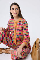 Peraluna-Imagine Jakarlı Kadın Mevsimlik Triko Hirka Multi̇ Hardal-Kazak & Triko-4-roqelvaxirum.shop
