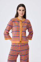 Peraluna-Imagine Jakarlı Kadın Mevsimlik Triko Hirka Multi̇ Hardal-Kazak & Triko-5-roqelvaxirum.shop