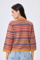 Peraluna-Imagine Jakarlı Kadın Mevsimlik Triko Hirka Multi̇ Hardal-Kazak & Triko-7-roqelvaxirum.shop