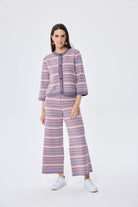 Peraluna-Imagine Jakarlı Kadın Mevsimlik Triko Hirka Multi̇ Li̇la-Kazak & Triko-1-roqelvaxirum.shop