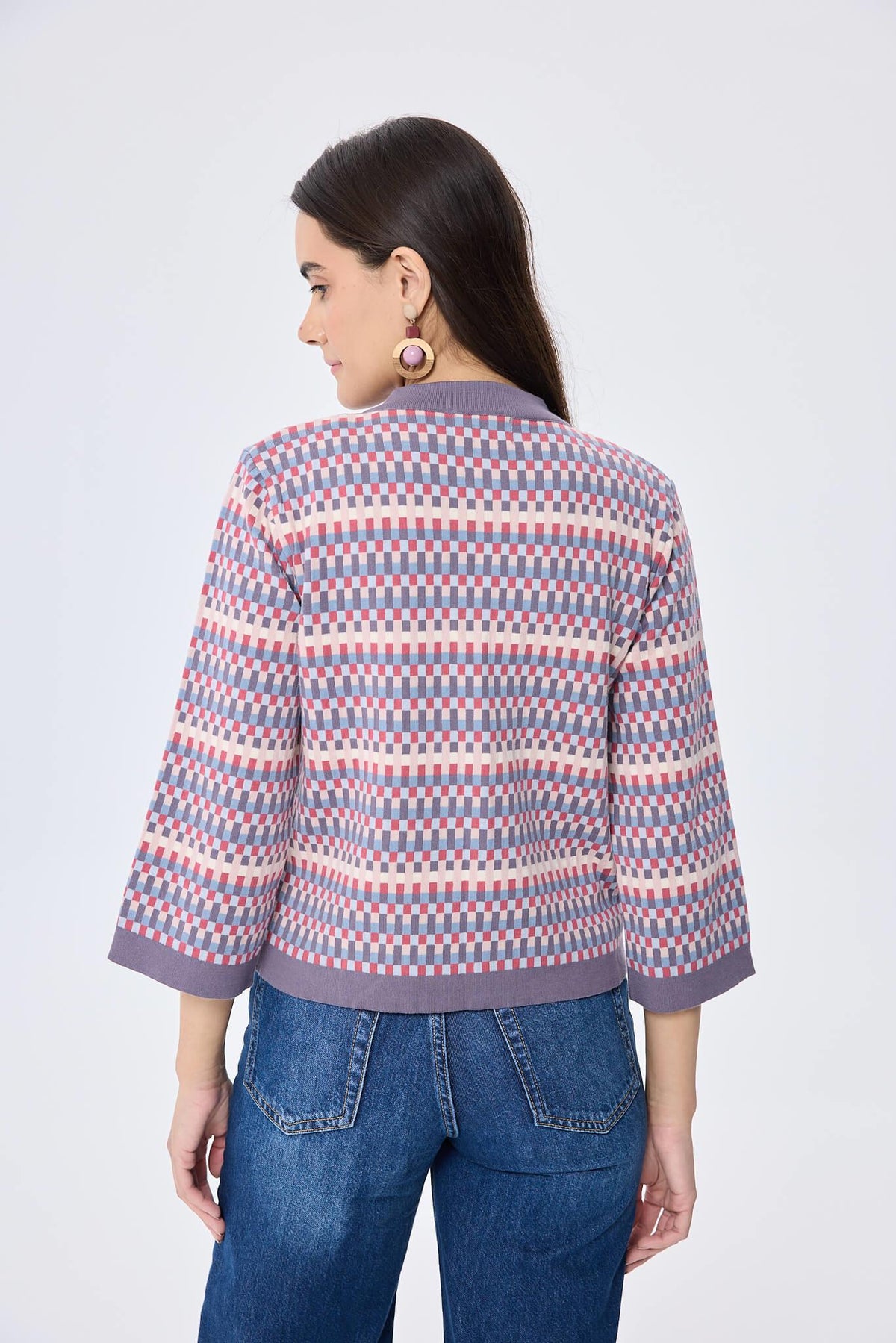 Peraluna-Imagine Jakarlı Kadın Mevsimlik Triko Hirka Multi̇ Li̇la-Kazak & Triko-10-roqelvaxirum.shop