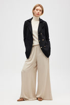 Peraluna-Jisha, Kadın örme Triko Blazer Ceket Siyah-Ceket-1-roqelvaxirum.shop