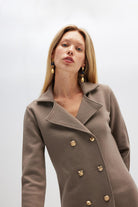 Peraluna-Jisha, Kadın örme Triko Blazer Ceket Vizon-Ceket-6-roqelvaxirum.shop