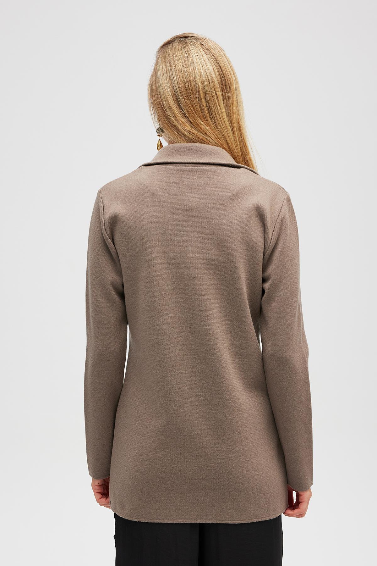 Peraluna-Jisha, Kadın örme Triko Blazer Ceket Vizon-Ceket-7-roqelvaxirum.shop