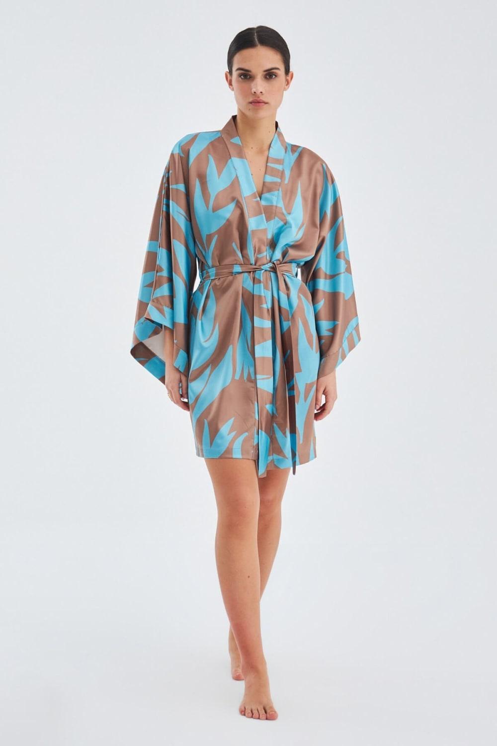 Peraluna-Kali̇nda Kimono Desenli 90 Cm Saten Yazlık Kadın Kimono-Kimono-2-roqelvaxirum.shop