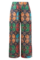 Peraluna-Ladybug Trouser Uğur Böceği Baskılı Kadın Triko Pantolon Çok Renkli-Pantolon-9-roqelvaxirum.shop